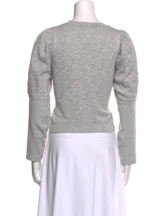 Ulla Johnson Crew Neck Long Sleeve Sweatshirt