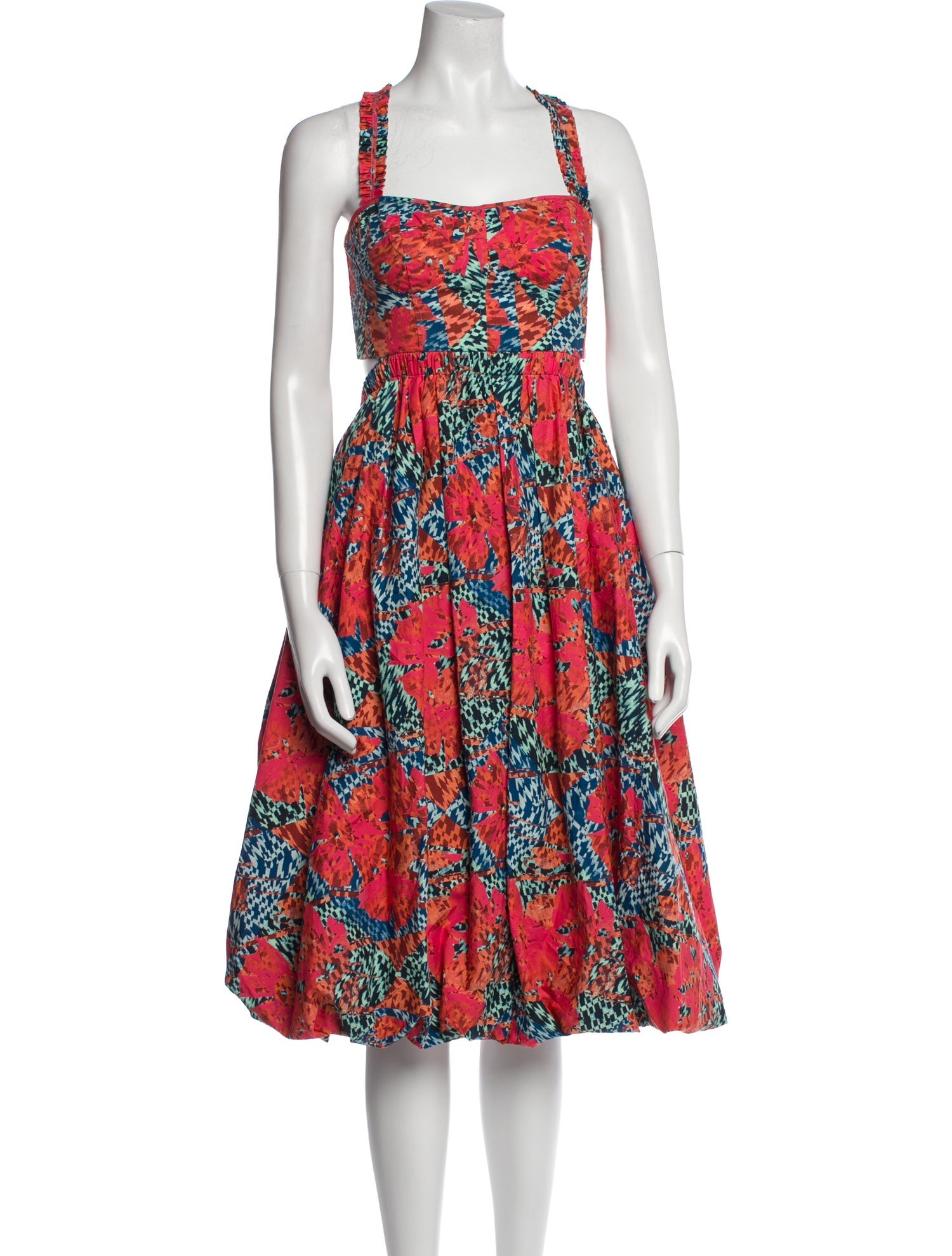 Ulla Johnson Floral Print Long Dress