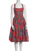 Ulla Johnson Floral Print Long Dress