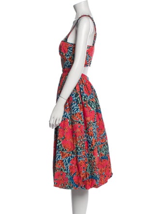 Ulla Johnson Floral Print Long Dress