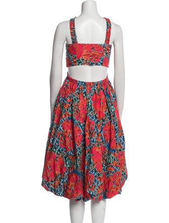 Ulla Johnson Floral Print Long Dress