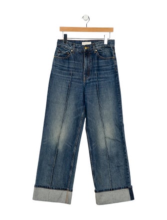Ulla Johnson High-Rise Wide Leg Jeans