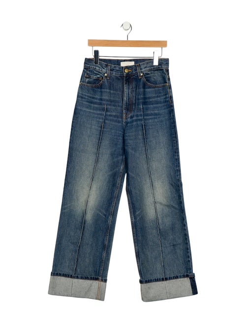 Ulla Johnson High-Rise Wide Leg Jeans