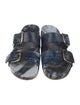 Ulla Johnson Leather Printed Slides