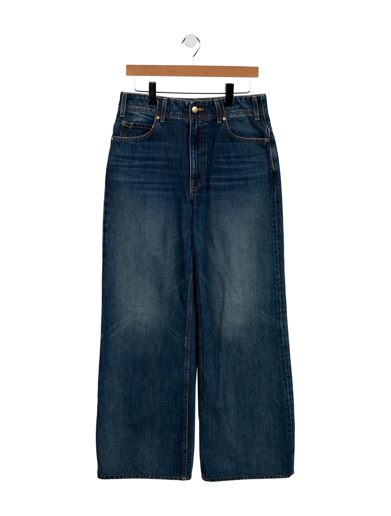 Ulla Johnson High-Rise Wide Leg Jeans