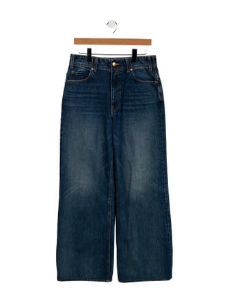 Ulla Johnson High-Rise Wide Leg Jeans