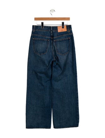 Ulla Johnson High-Rise Wide Leg Jeans
