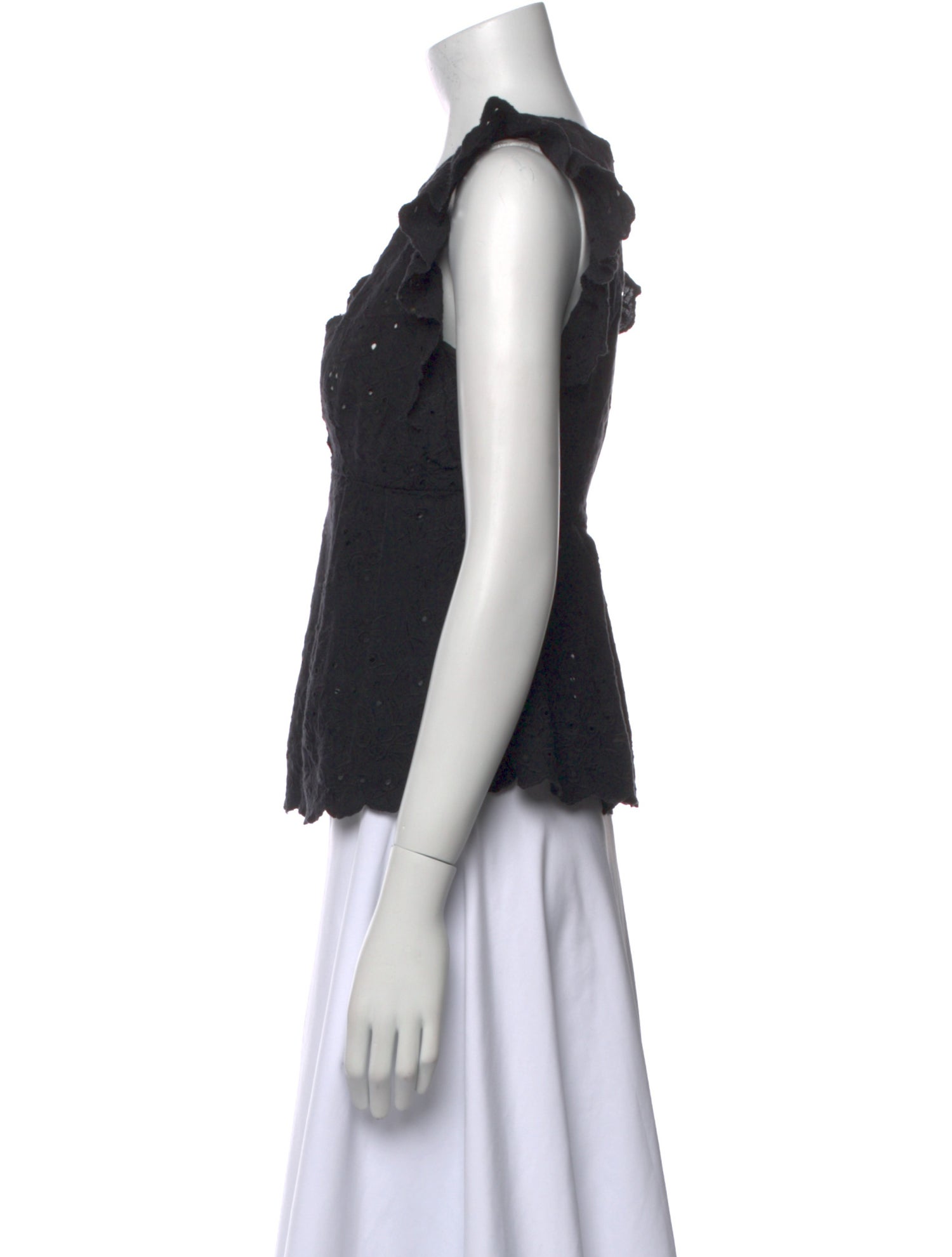 Ulla Johnson V-Neck Sleeveless Top