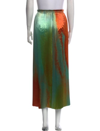 Ulla Johnson Tie-Dye Print Long Skirt