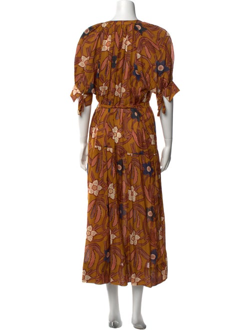 Ulla Johnson Floral Print Long Dress