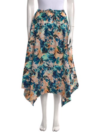 Ulla Johnson Printed Midi Length Skirt