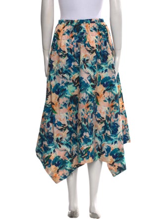 Ulla Johnson Printed Midi Length Skirt