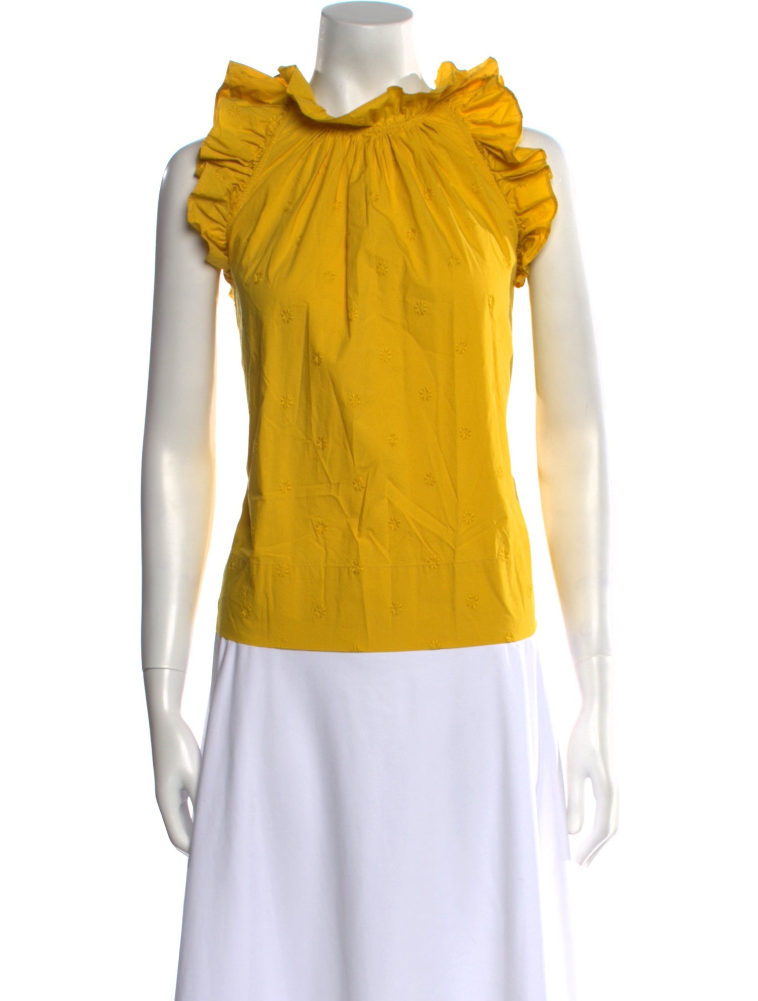 Ulla Johnson Cowl Neck Sleeveless Top