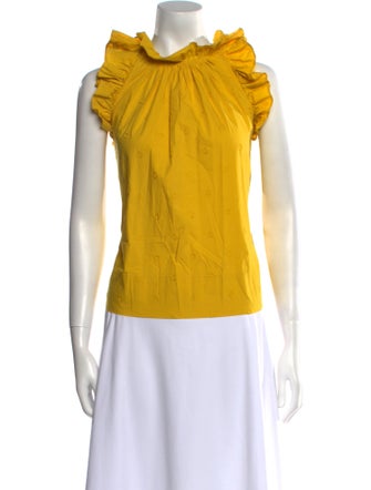 Ulla Johnson Cowl Neck Sleeveless Top