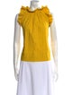 Ulla Johnson Cowl Neck Sleeveless Top