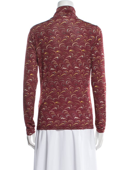 Ulla Johnson Printed Turtleneck Sweatshirt