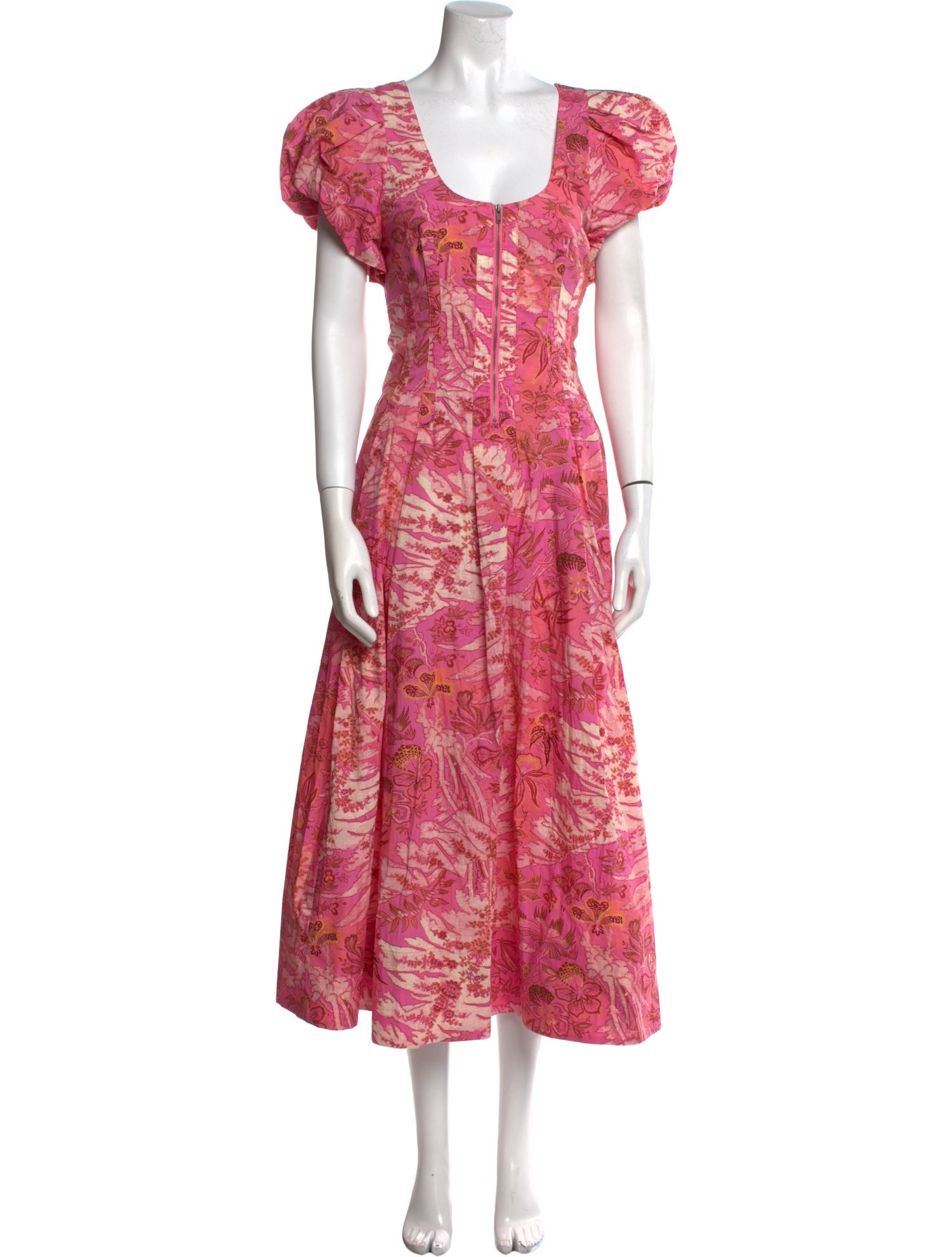 Ulla Johnson Floral Print Long Dress