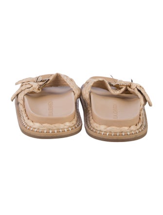 Ulla Johnson Raffia Slides