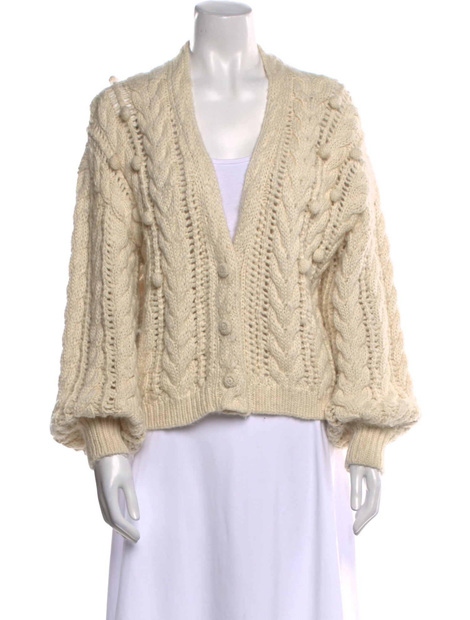 Ulla Johnson Merino Wool V-Neck Sweater