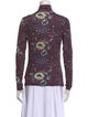 Ulla Johnson Printed Turtleneck Top