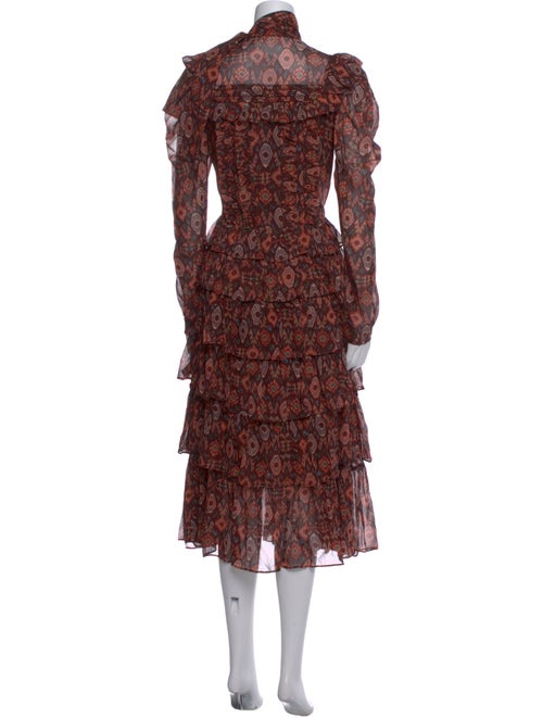 Ulla Johnson Silk Midi Length Dress