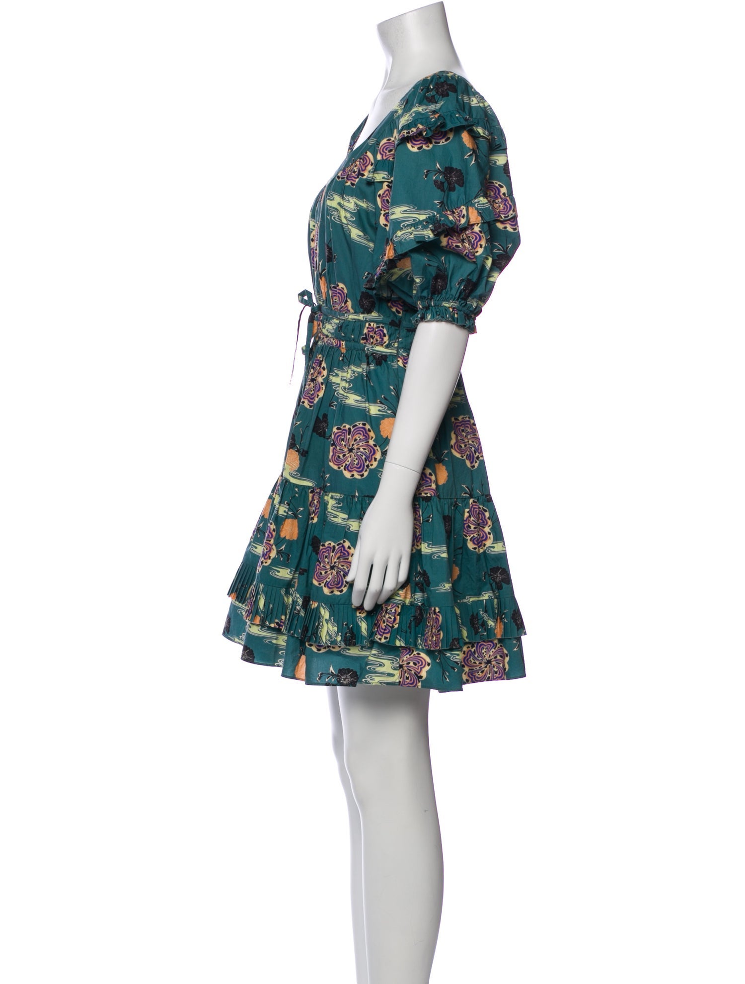 Ulla Johnson Floral Print Mini Dress