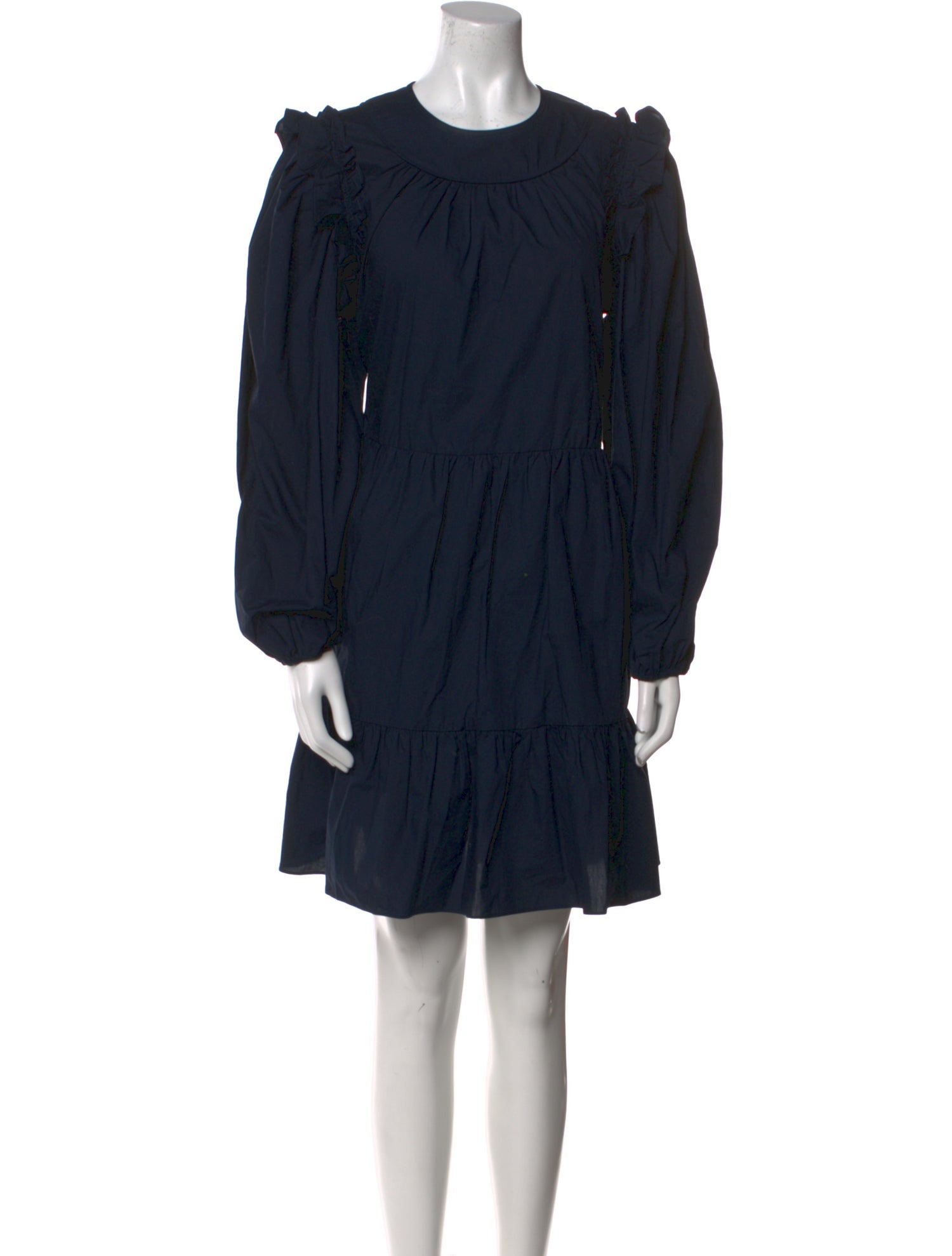 Ulla Johnson Crew Neck Mini Dress