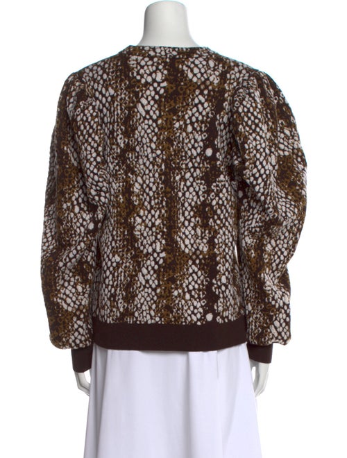 Ulla Johnson Wool Printed Sweater