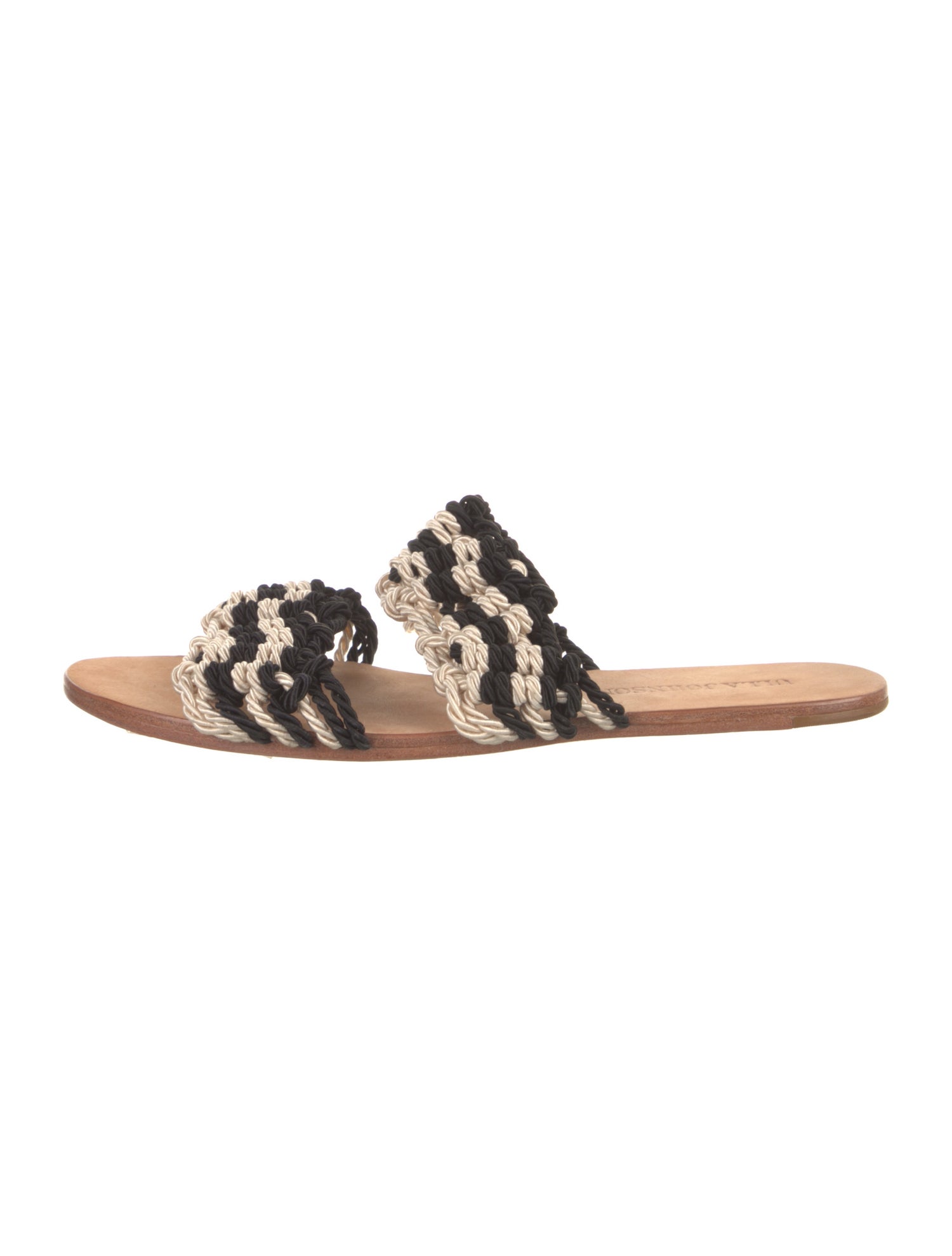 Ulla Johnson Striped Slides