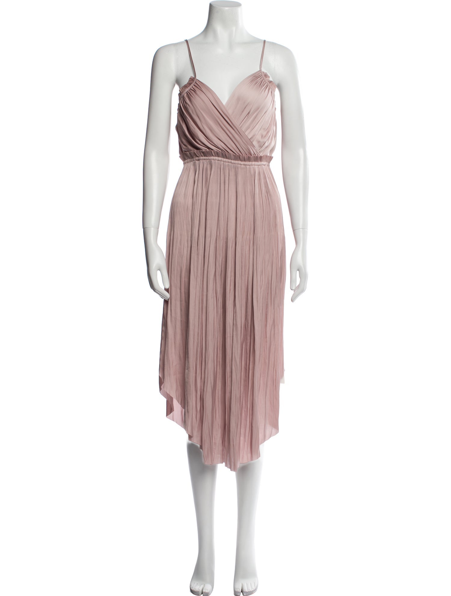 Ulla Johnson V-Neck Midi Length Dress