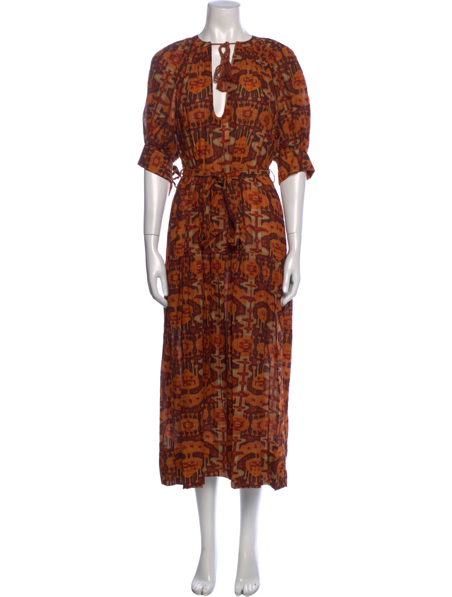 Ulla Johnson Printed Midi Length Dress