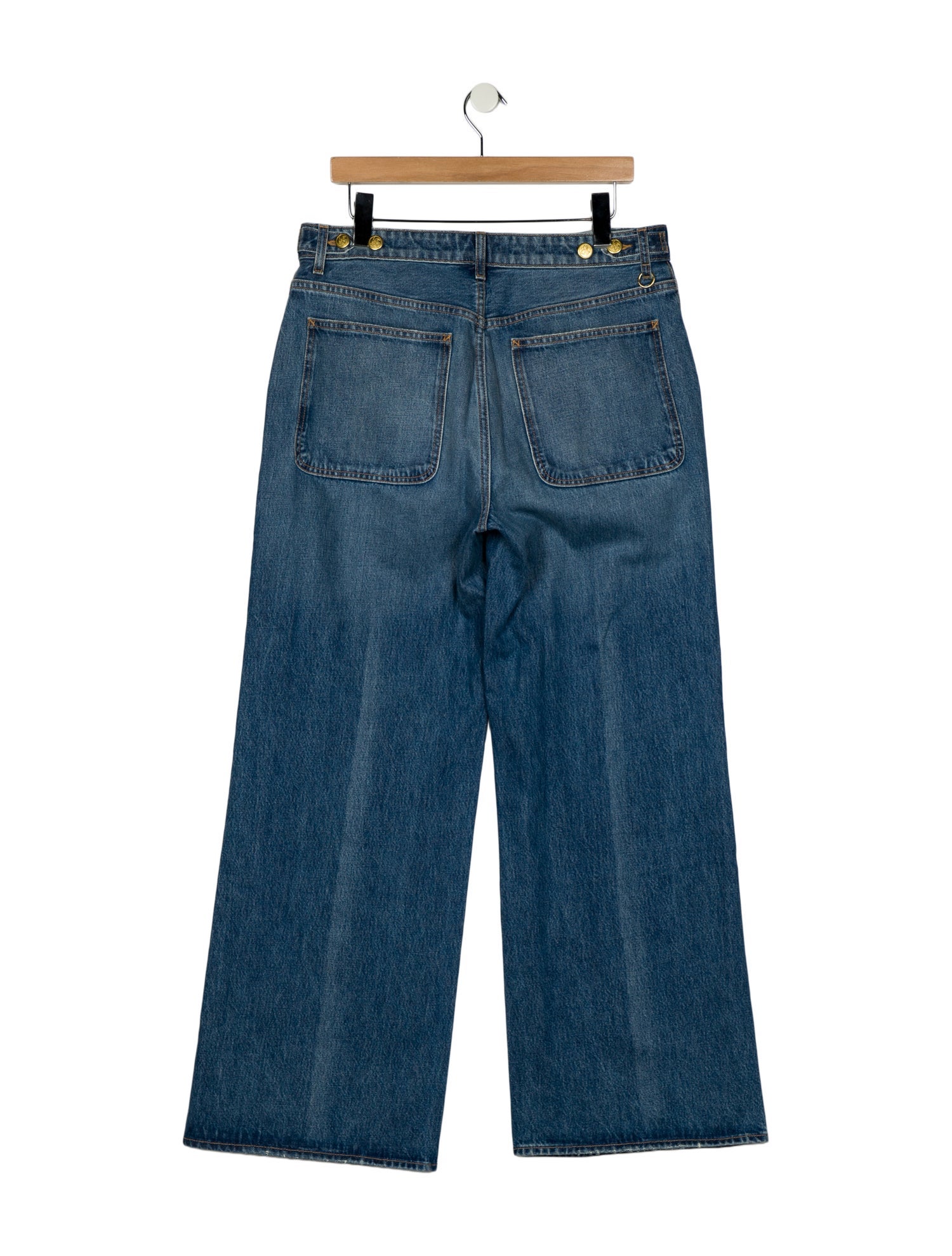 Ulla Johnson High-Rise Wide Leg Jeans