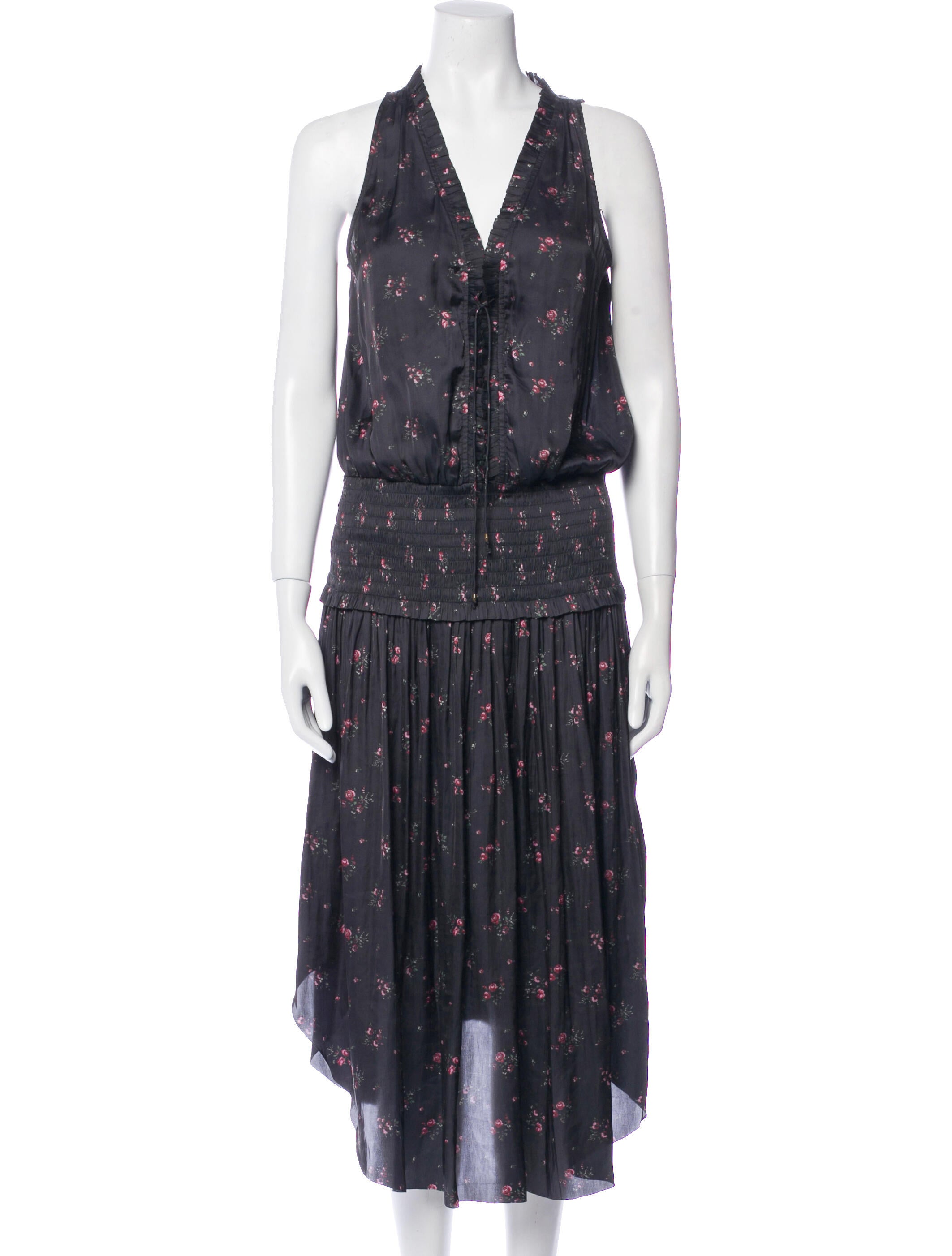 Ulla Johnson Floral Print Long Dress