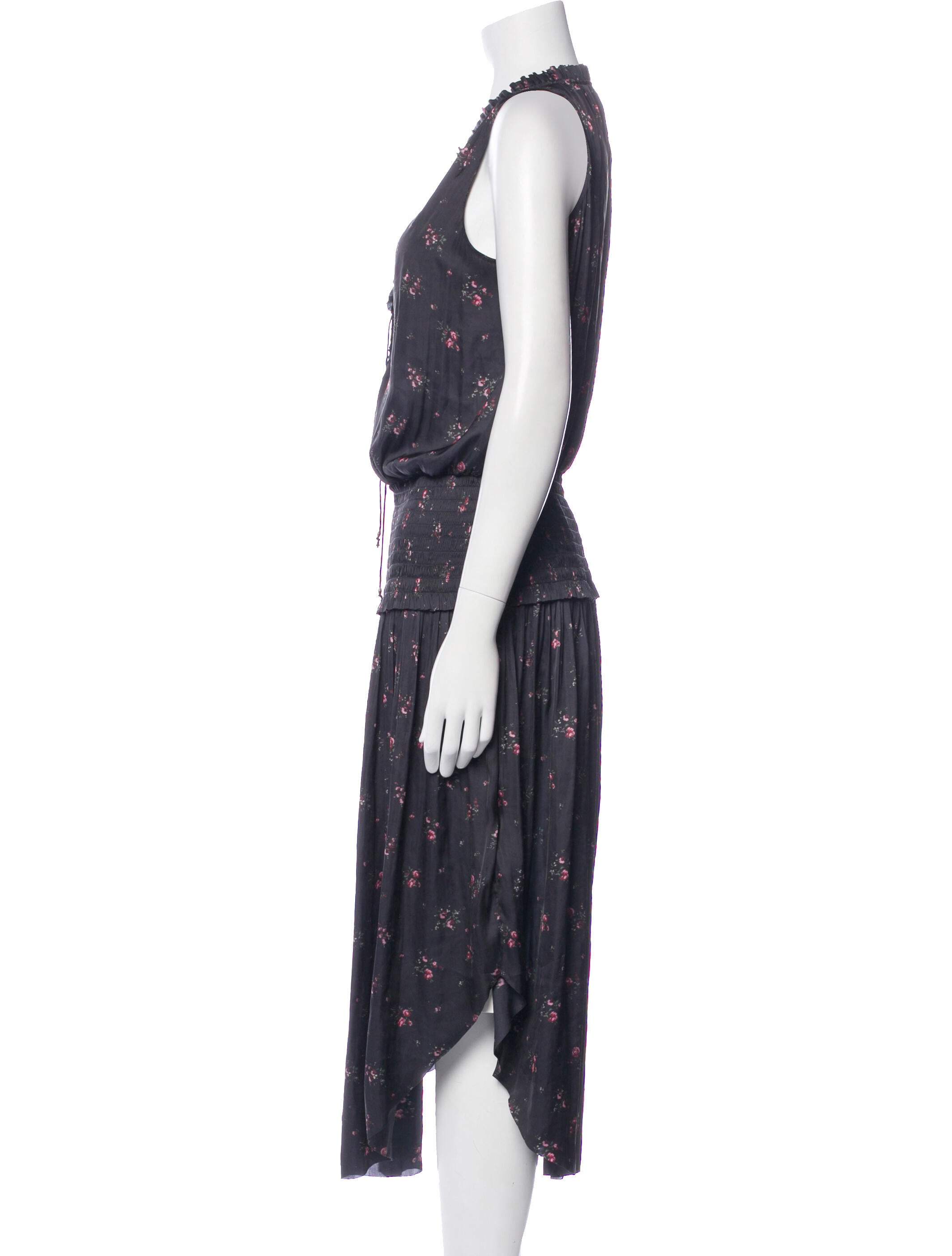 Ulla Johnson Floral Print Long Dress