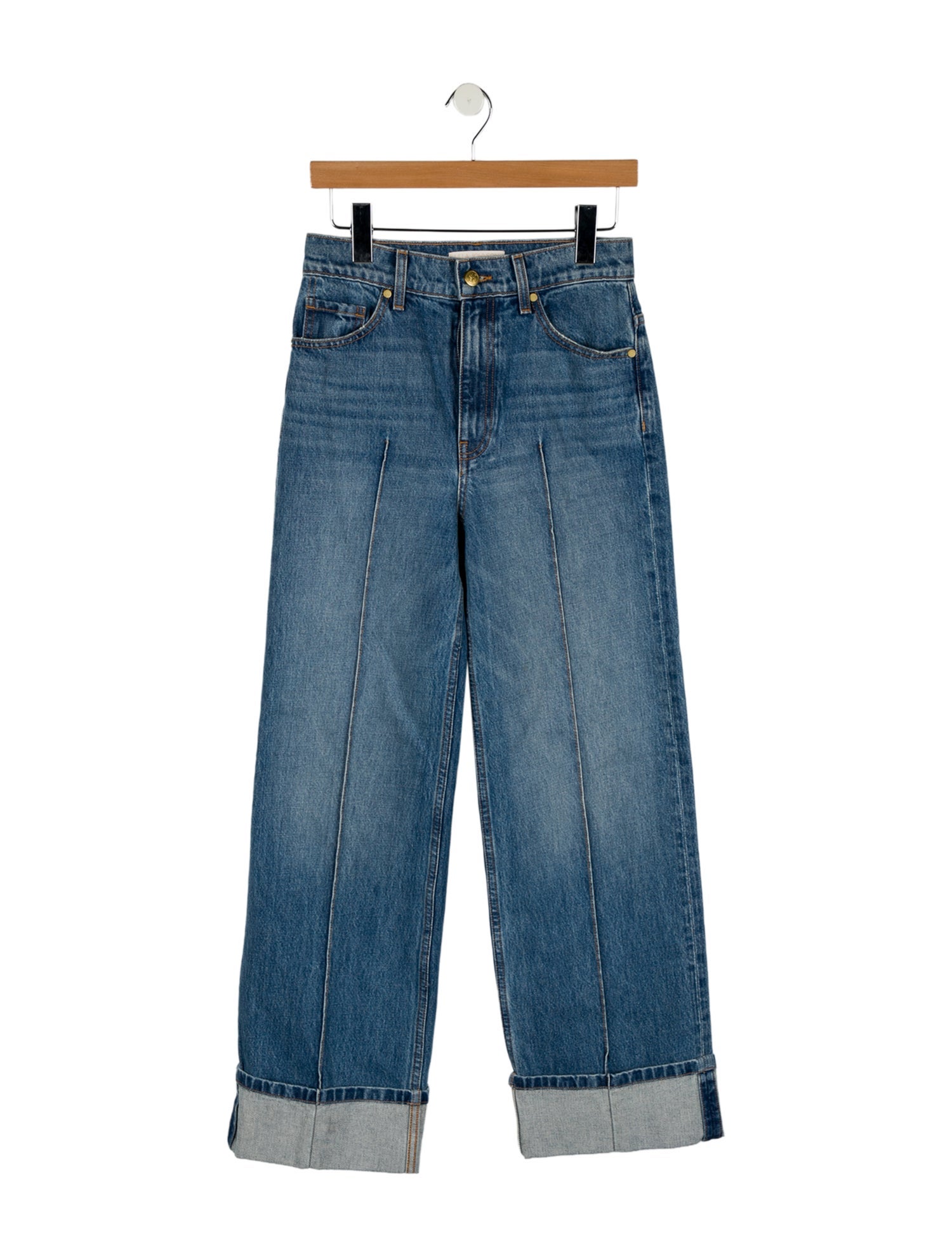 Ulla Johnson High-Rise Wide Leg Jeans