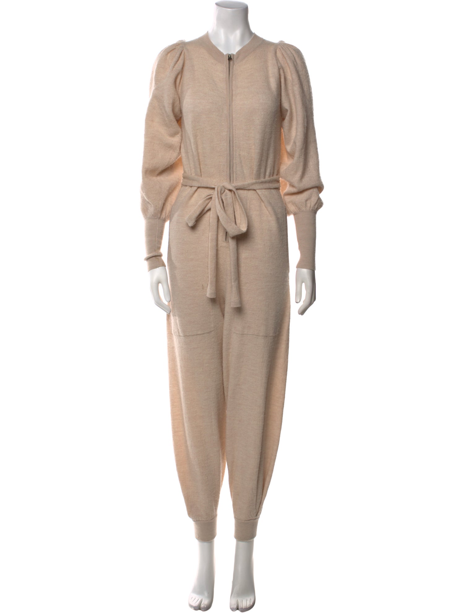 Ulla Johnson Merino Wool Crew Neck Jumpsuit