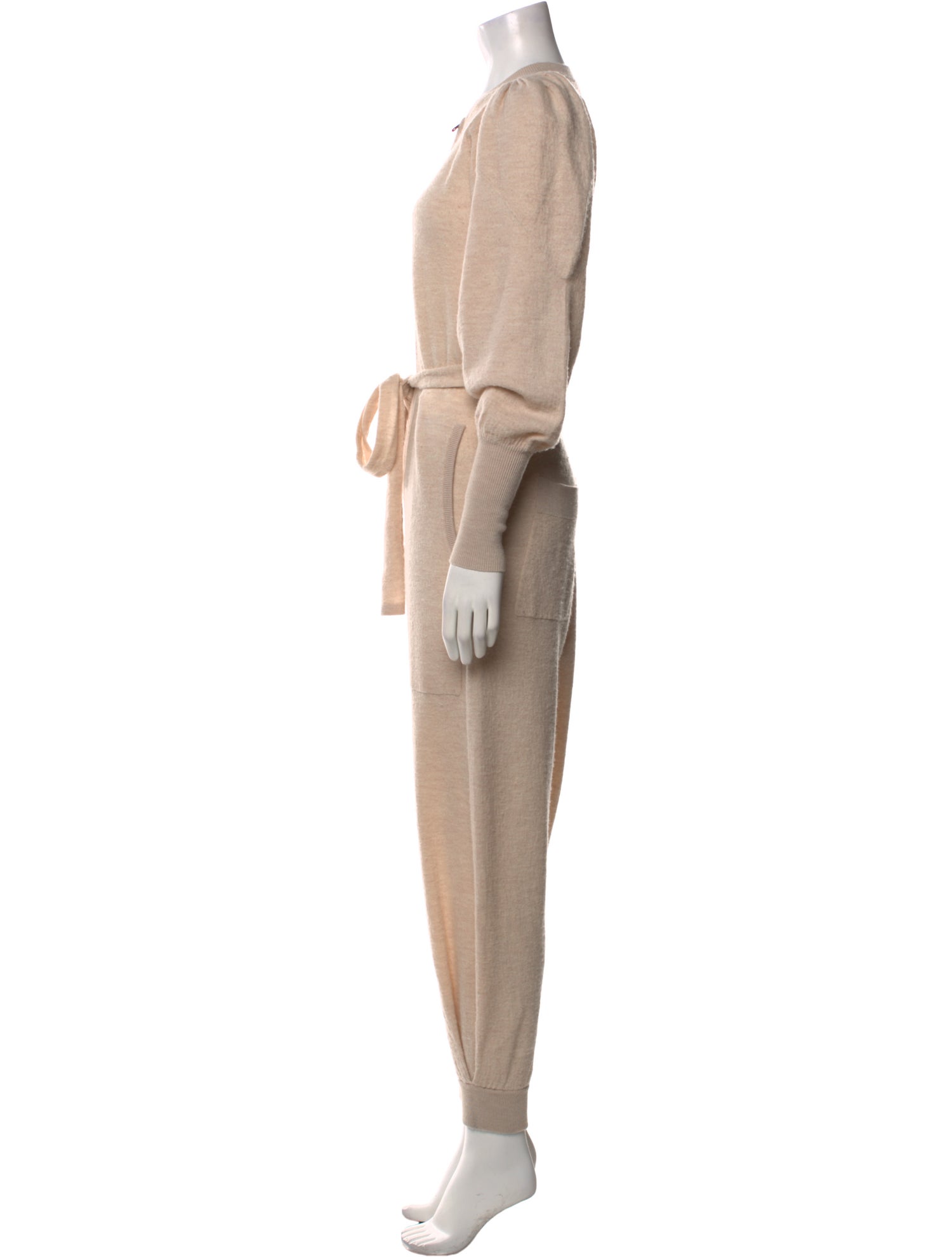 Ulla Johnson Merino Wool Crew Neck Jumpsuit