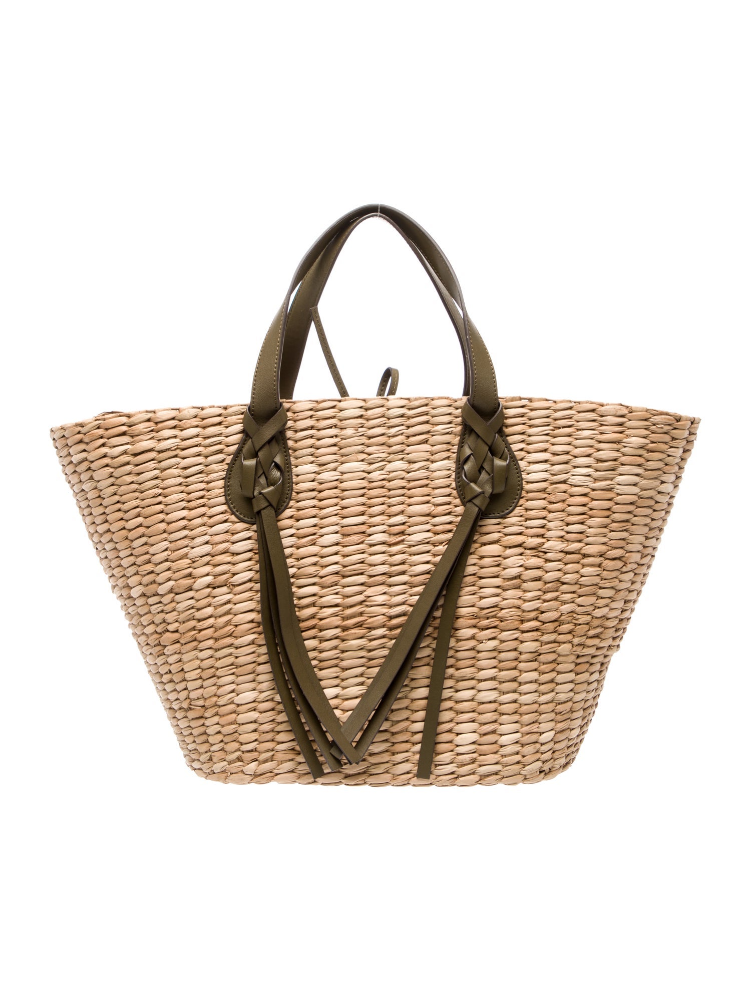 Ulla Johnson Straw Bucket Bag