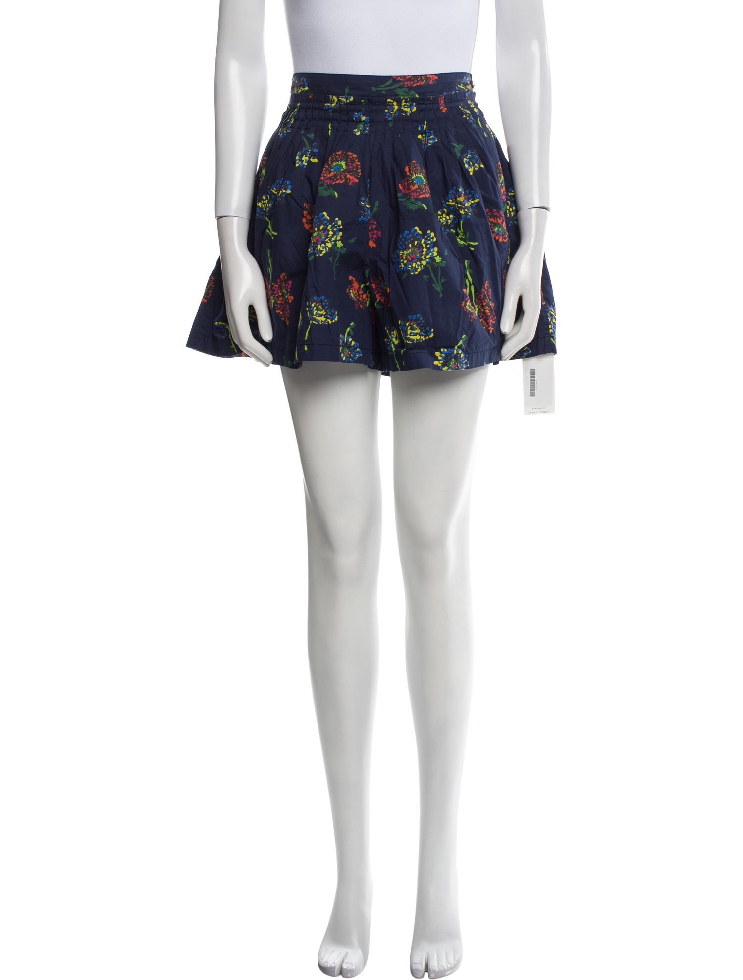 Ulla Johnson Floral Print Mini Shorts