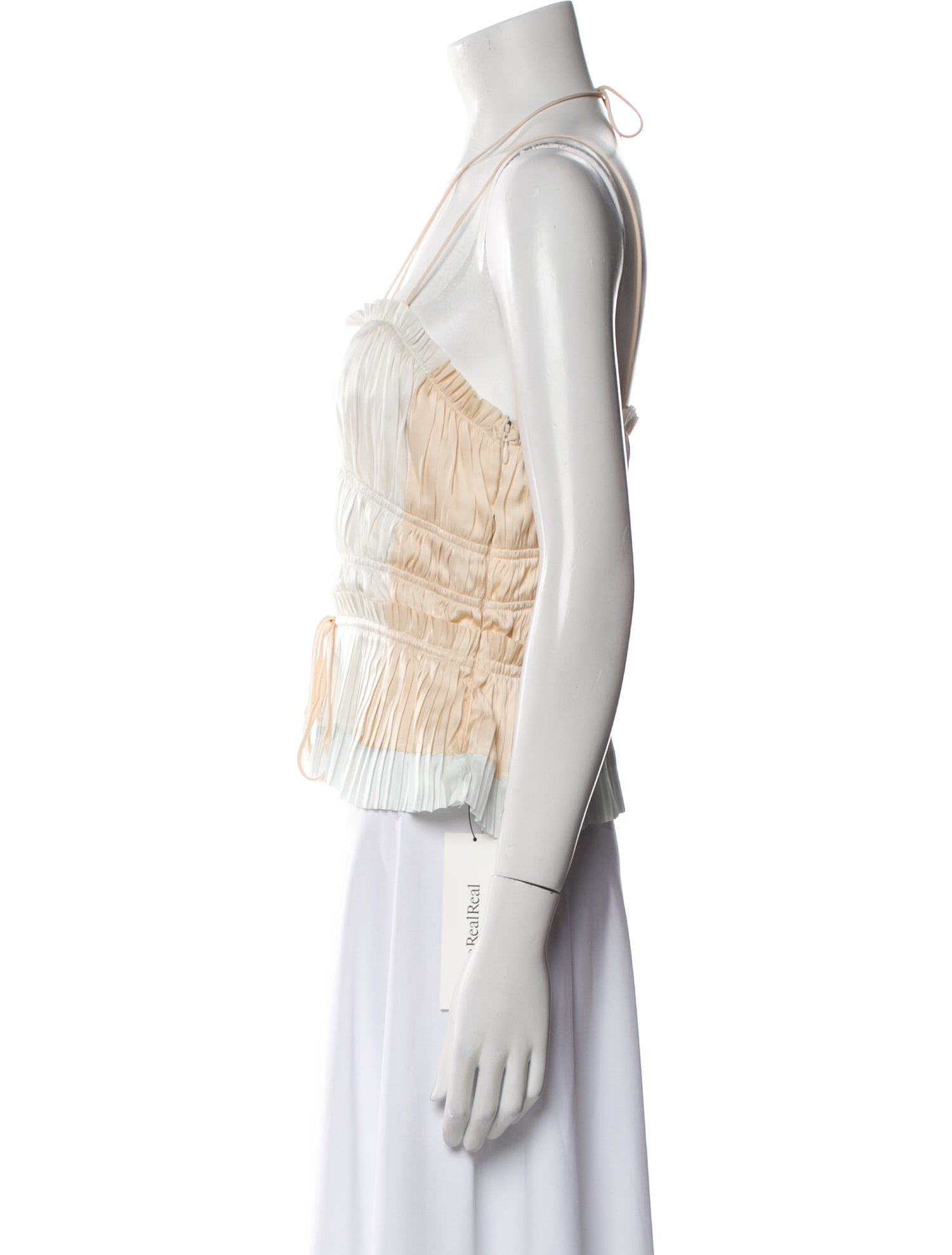 Ulla Johnson Square Neckline Sleeveless Crop Top