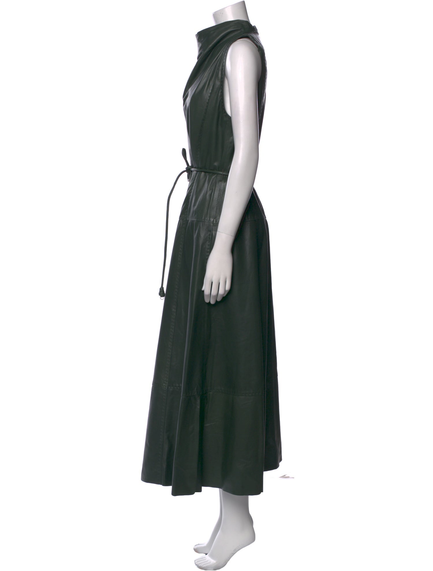Ulla Johnson Lamb Leather Long Dress
