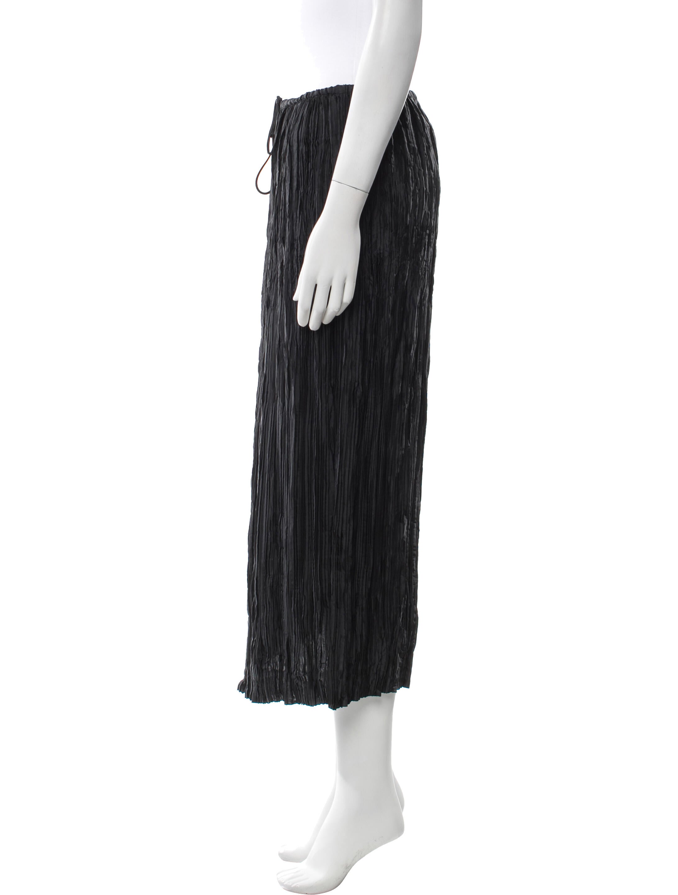Ulla Johnson Pleated Accents Midi Length Skirt