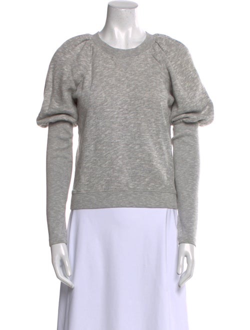 Ulla Johnson Crew Neck Short Sleeve Sweatshirt