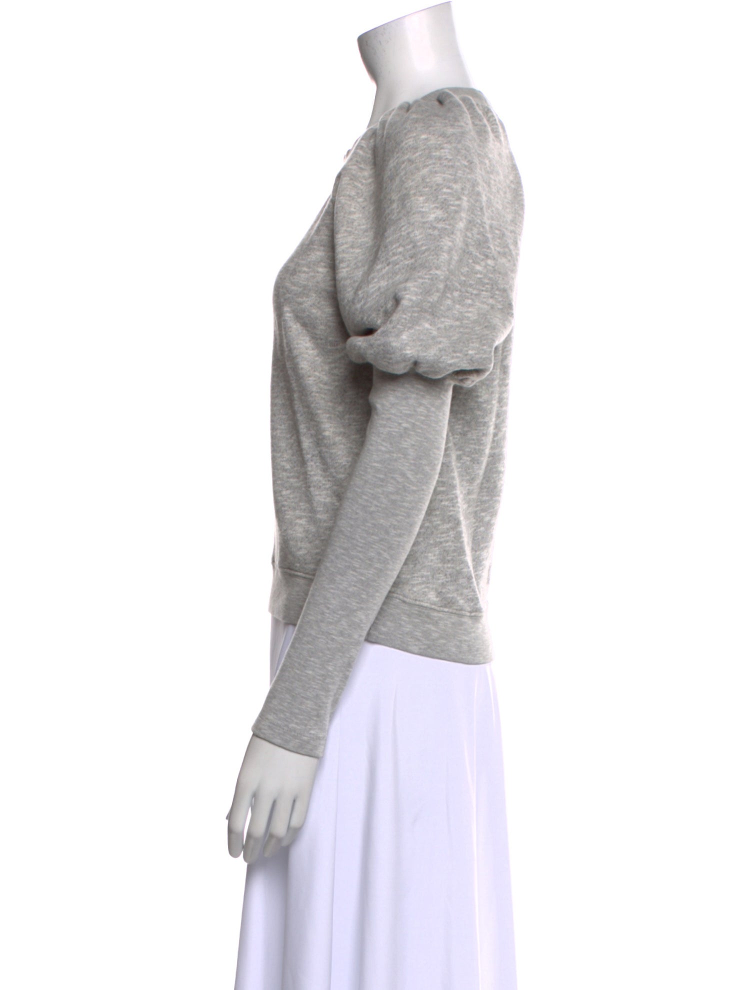 Ulla Johnson Crew Neck Short Sleeve Sweatshirt