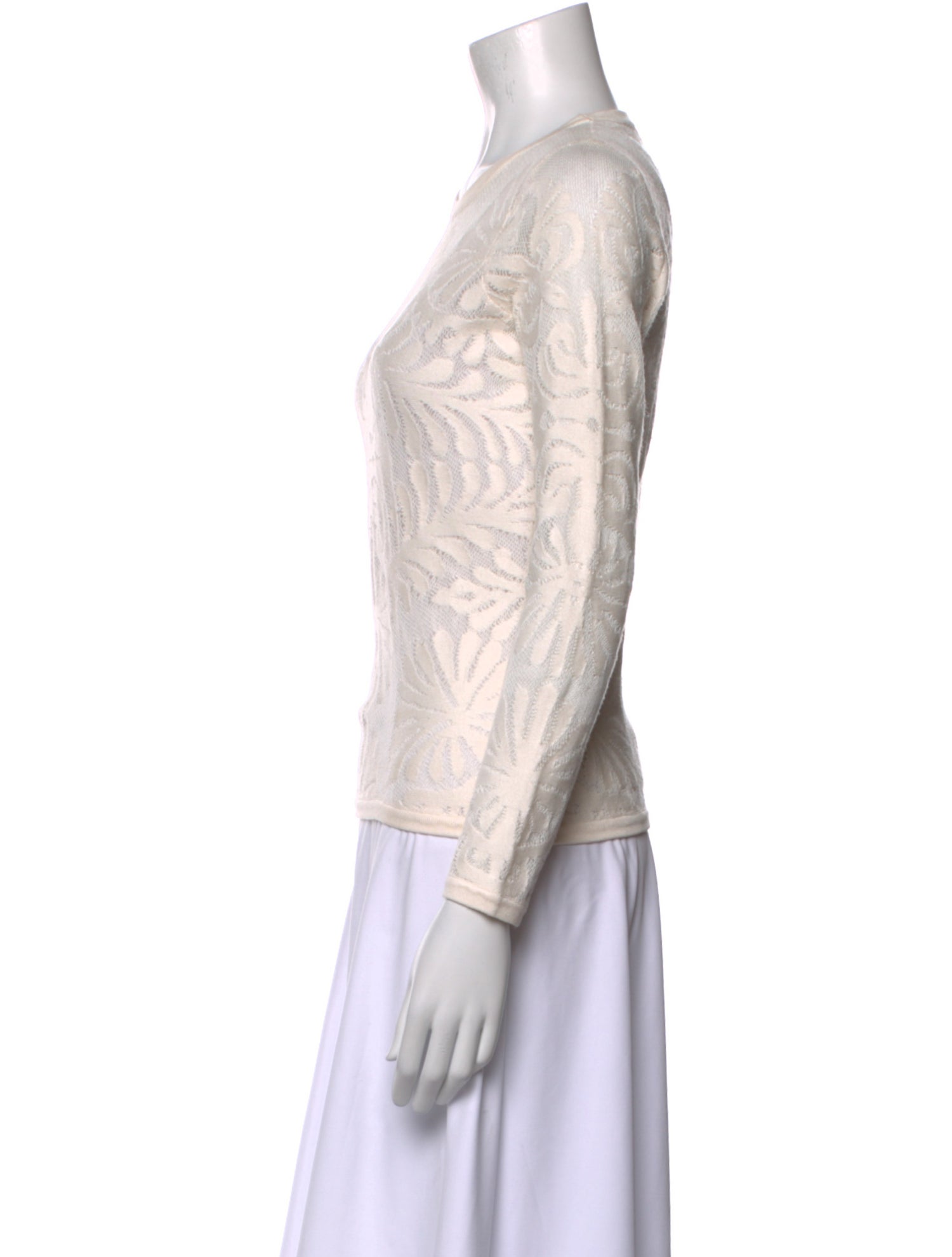 Ulla Johnson Crew Neck Long Sleeve Sweatshirt