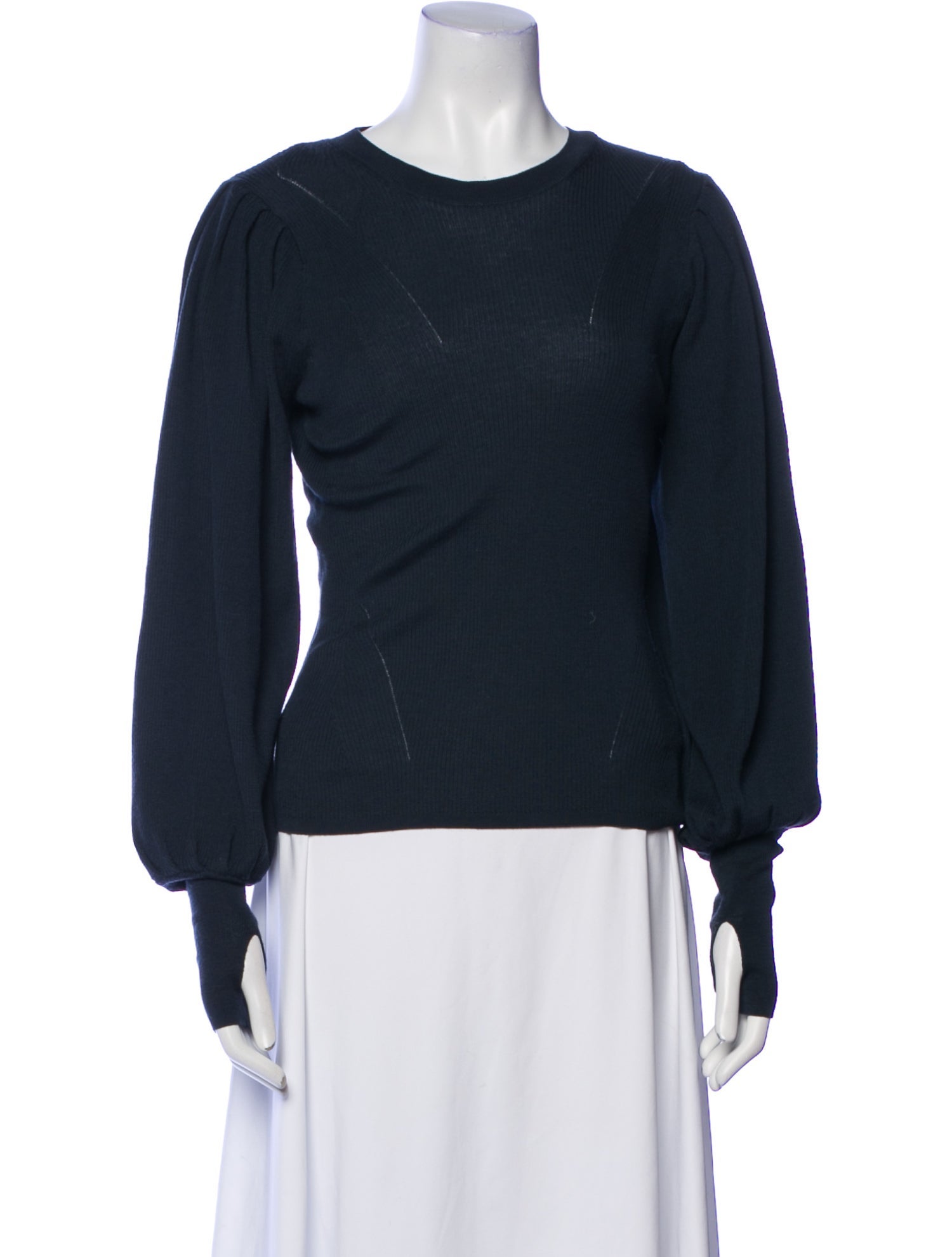 Ulla Johnson Merino Wool Bateau Neckline Sweater