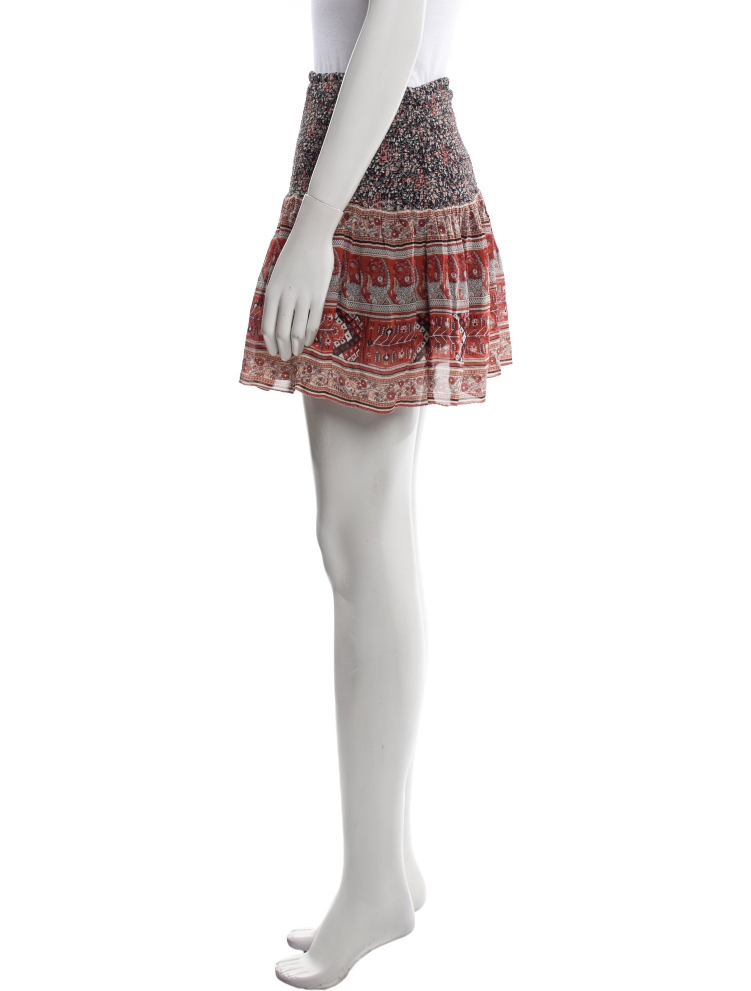 Ulla Johnson Silk Mini Skirt