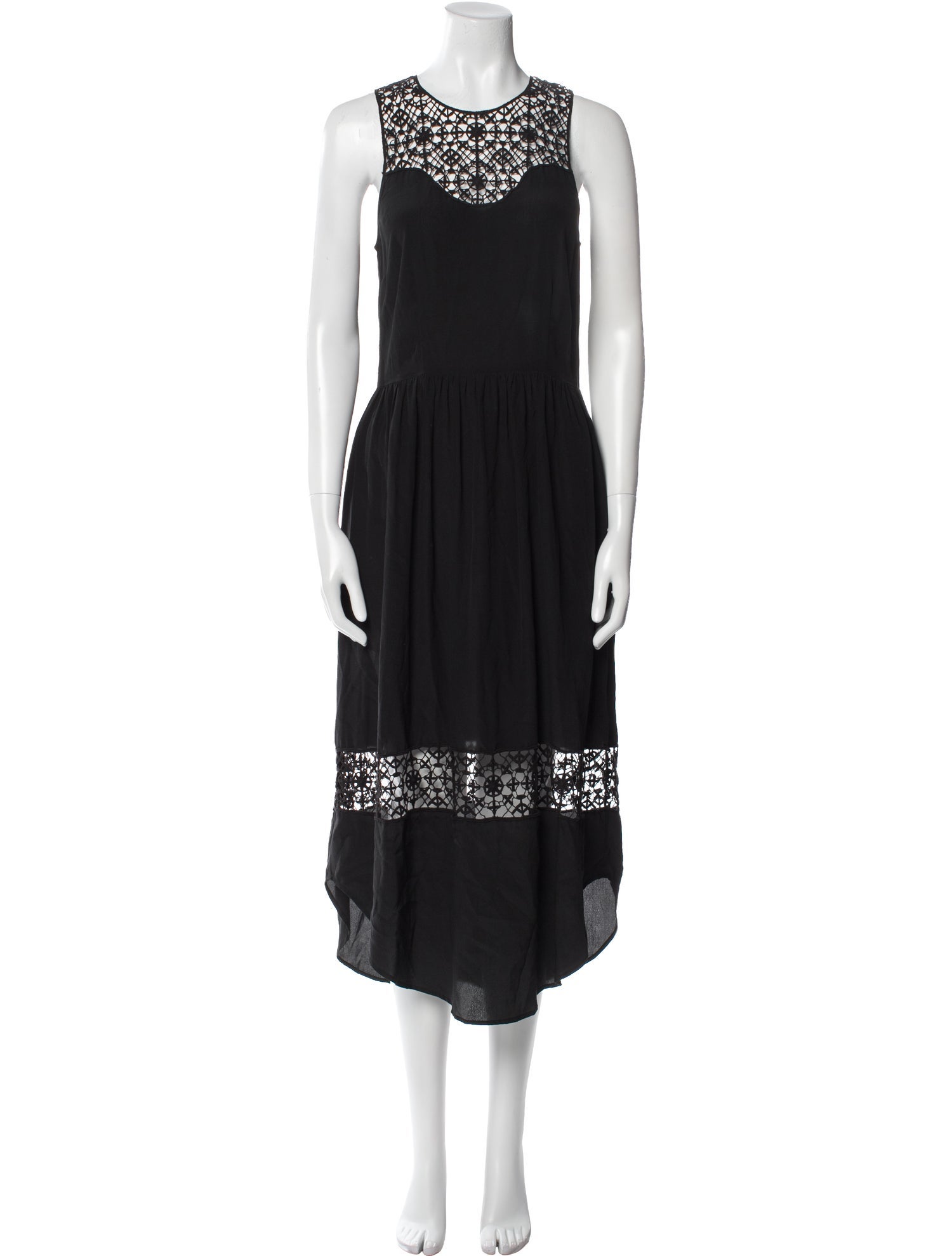 Ulla Johnson Silk Midi Length Dress