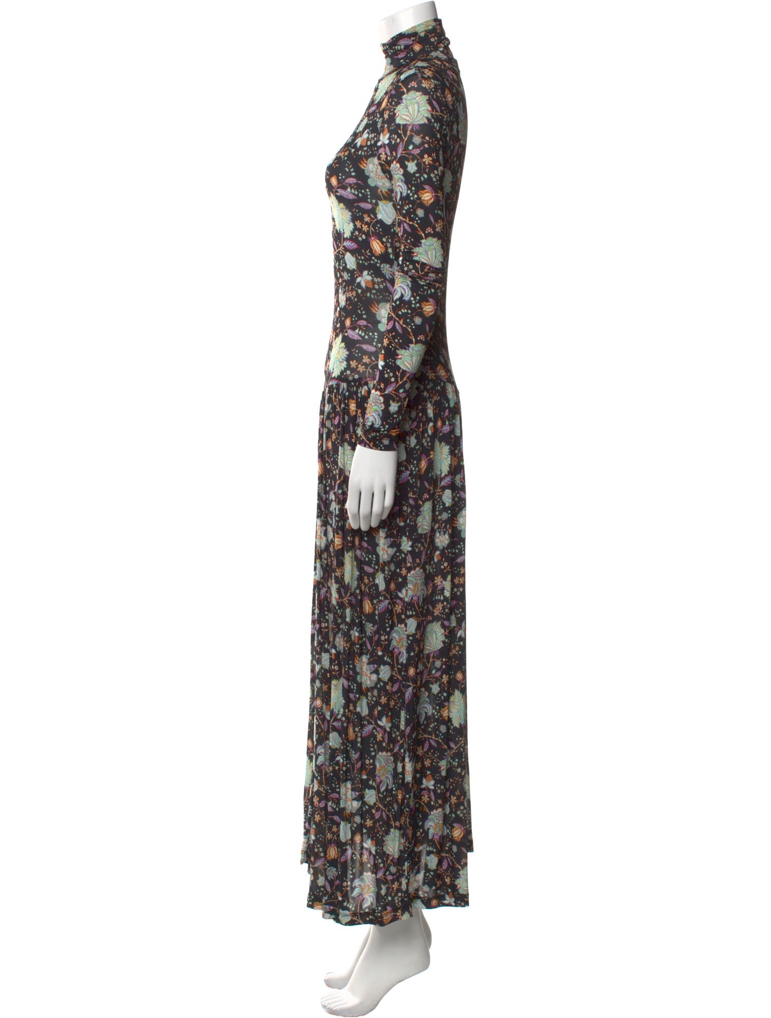 Ulla Johnson Floral Print Long Dress