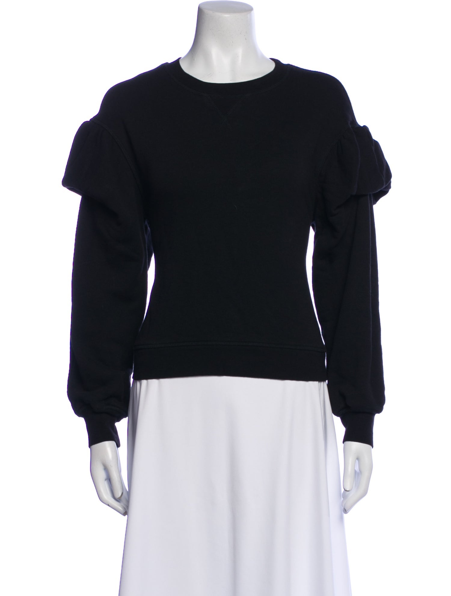 Ulla Johnson Crew Neck Long Sleeve Sweatshirt